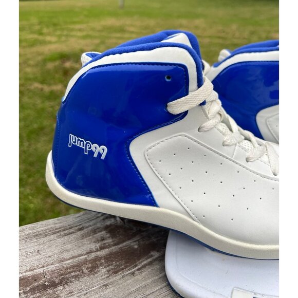 Jump99 Plyometric Vertical Jump Training Shoes Sneakers Mens Size 11 White Blue - Picture 3 of 9